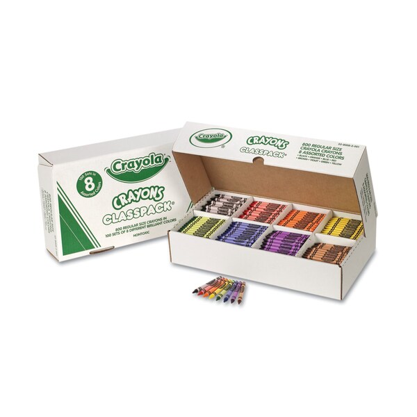 Crayola Classpack Crayon,PK800